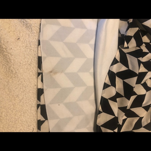 Black and White Spaghetti Strap Dress - Picture 7 of 7